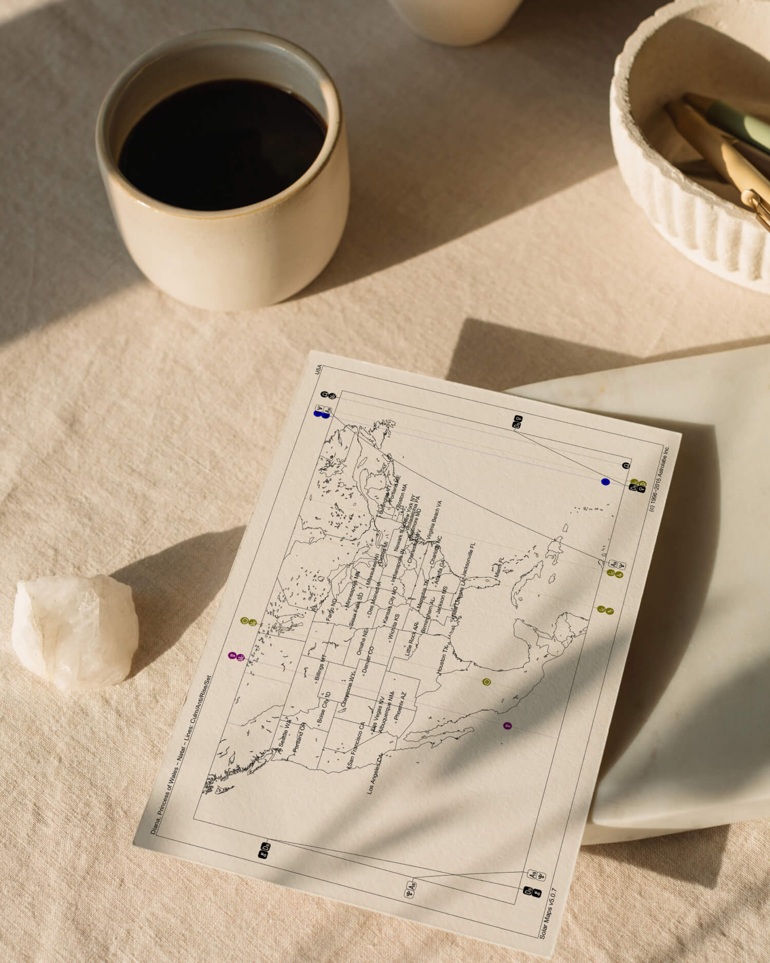 Astrocartography
